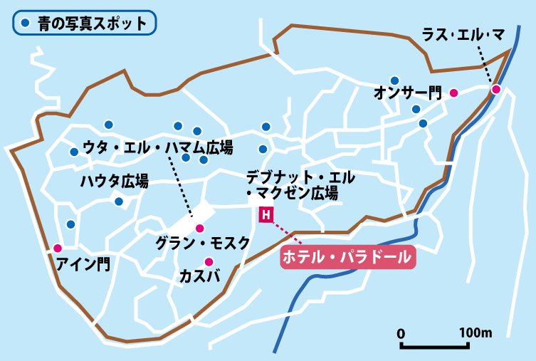 シャウエン地図