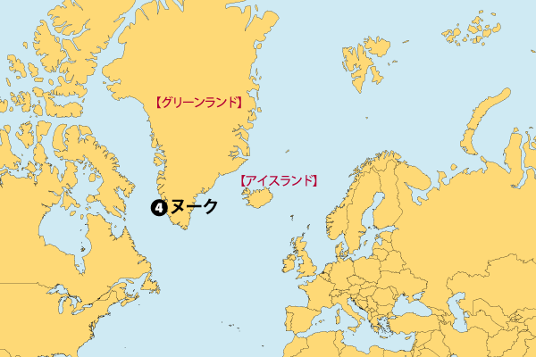 フェロー諸島地図