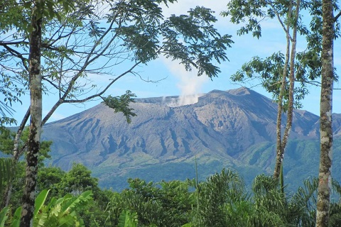 活火山であるビエハ火山